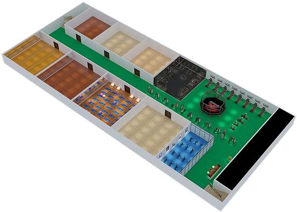 1800平方健身房配置方案-广西好博体育健身器材有限公司 1800平方健身房配置方案-广西好博体育健身器材有限公司