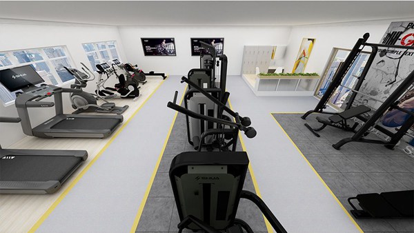 100平方健身房配置方案-广西好博体育健身器材有限公司